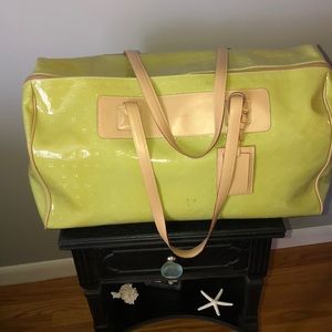 Arcadia Italian Leather Weekender Bag